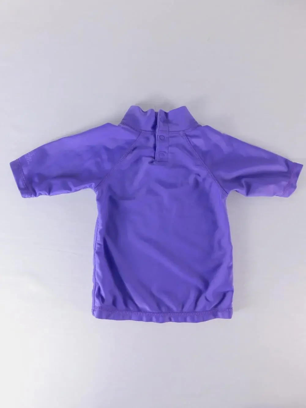 UV Skinz Swim Shirt Girls 2T Purple Narwhal UPF 50 Rash Guard Top Short Sleeve